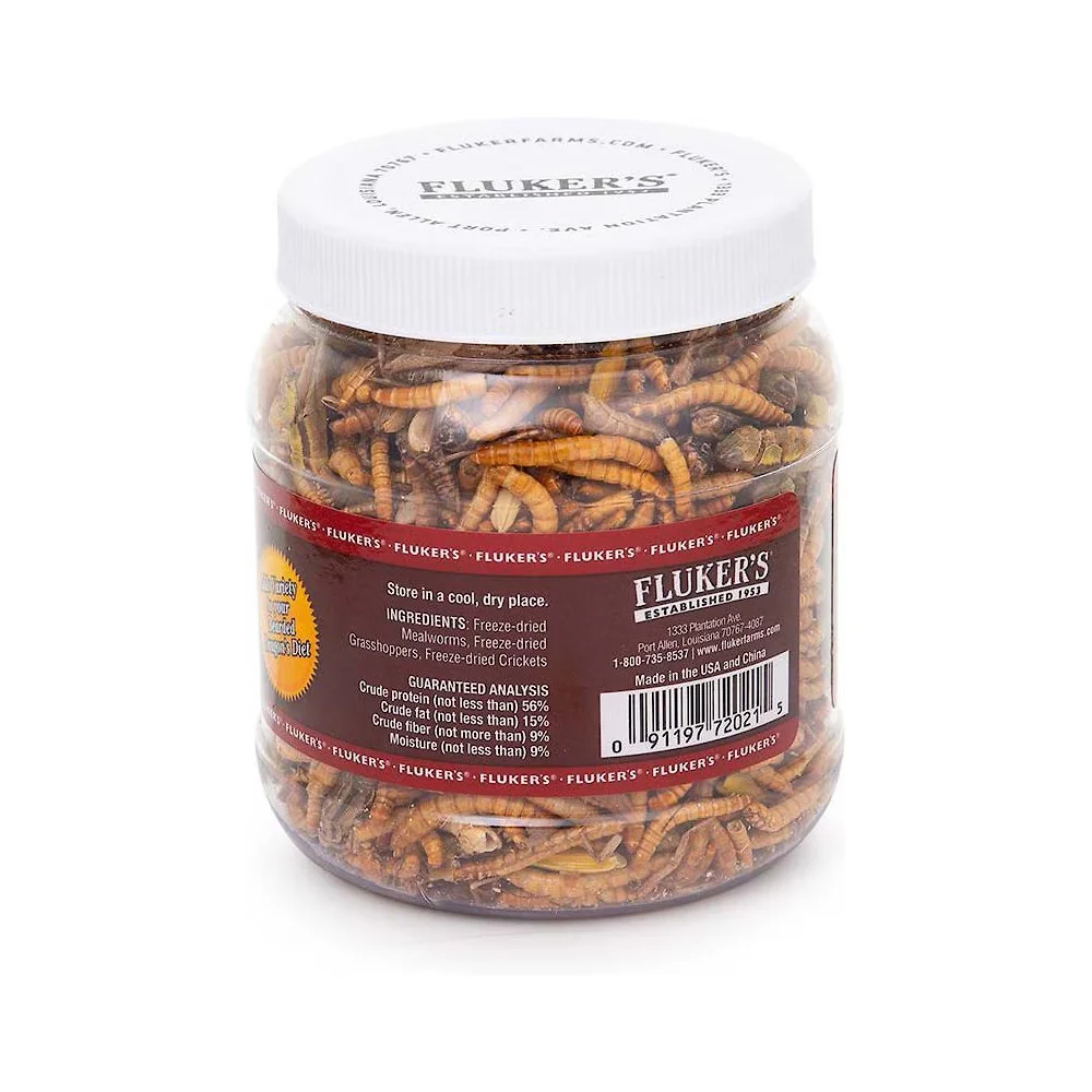 Fluker's Freeze-Dried Medley Treat for Bearded Dragon 1.8-oz - Image 3