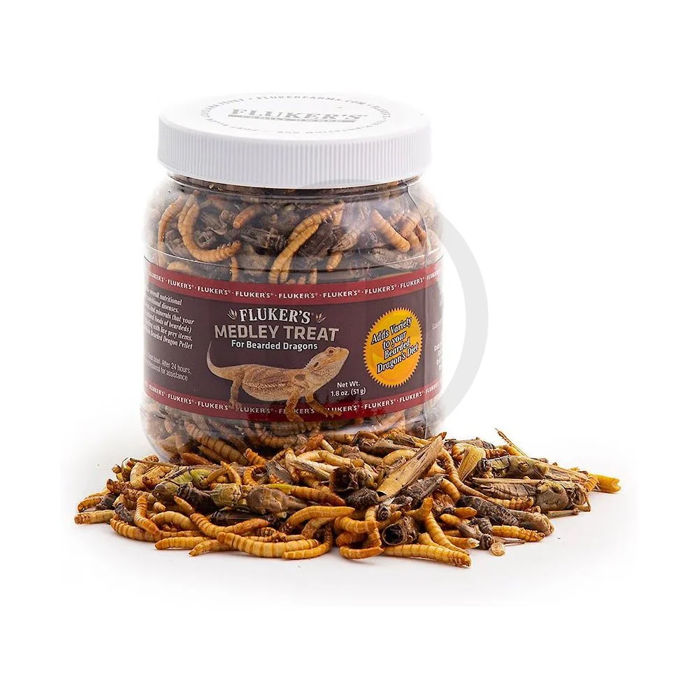 Fluker's Freeze-Dried Medley Treat for Bearded Dragon 1.8-oz - Image 7