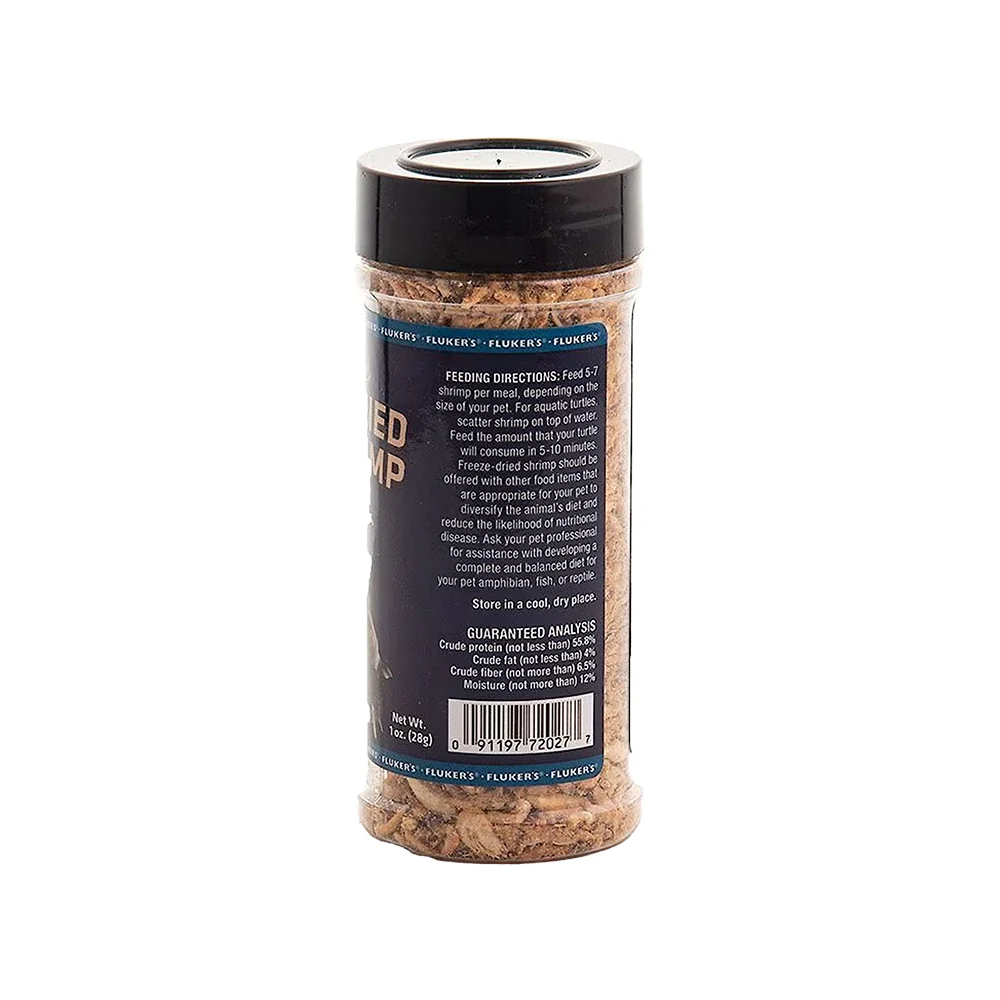 Fluker's Freeze-Dried River Shrimp Reptile Food 1-oz - Image 2