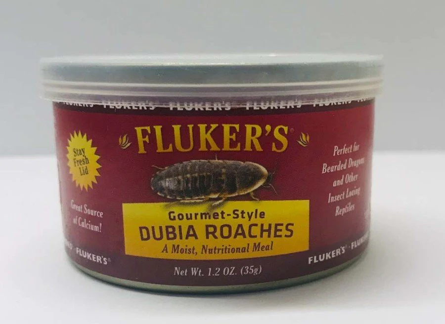 Fluker's Gourmet-Style Dubia Roaches Reptile Food 1.2-oz