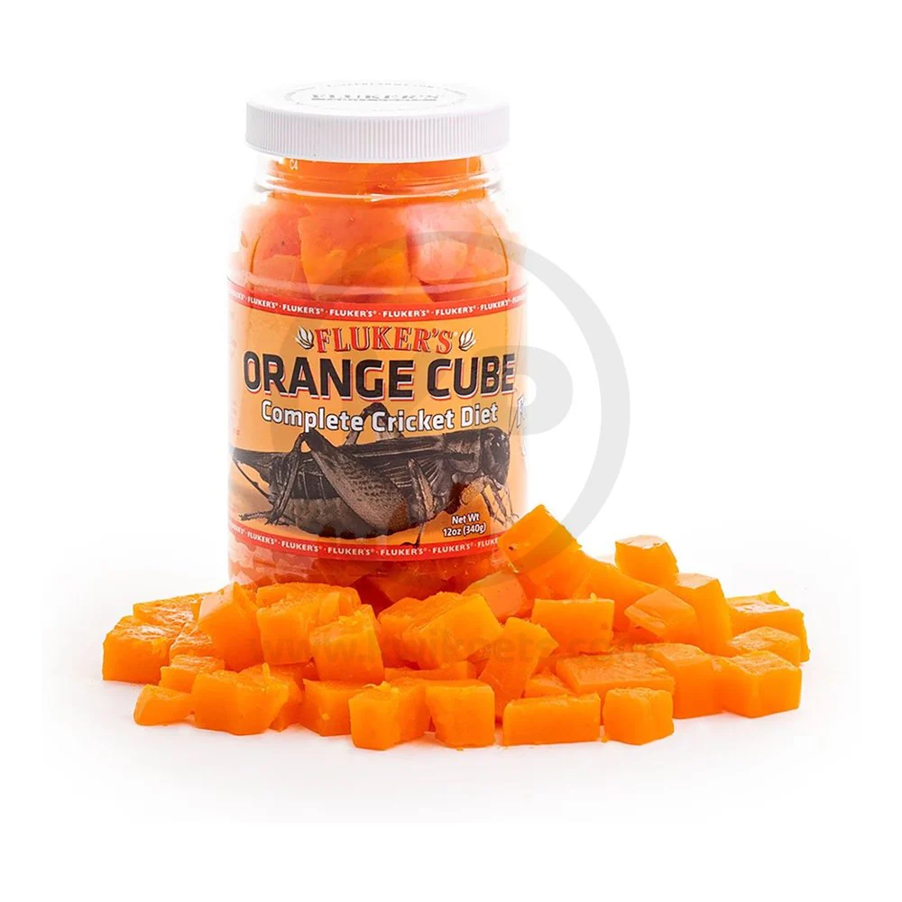 Fluker's Orange Cube Complete Cricket Diet 12-oz - Image 8
