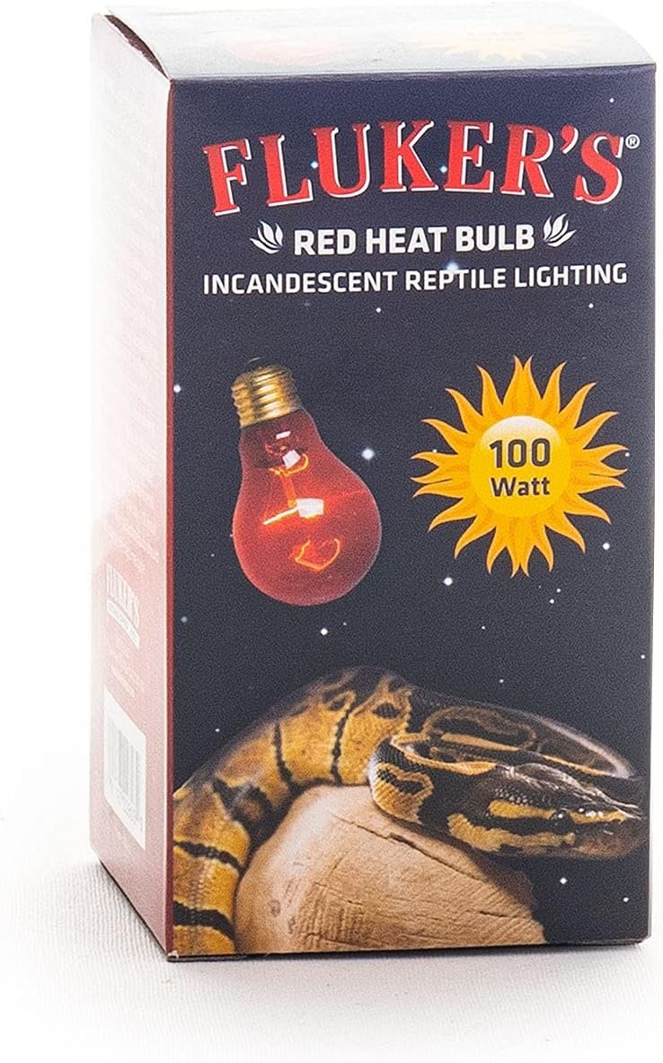 Fluker's Red Heat Incandescent Reptile Bulb 100W