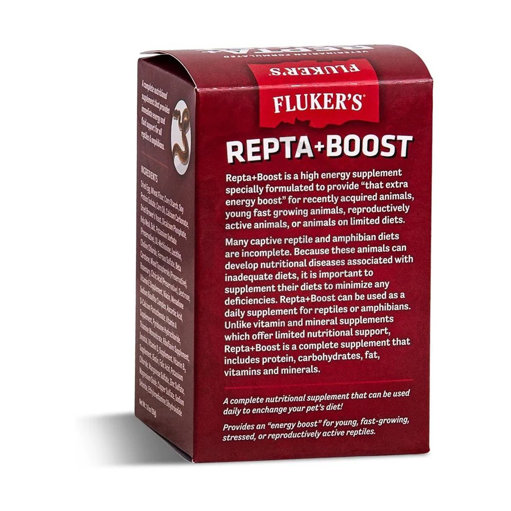 Fluker's Repta-Boost Insectivore and Carnivore High Amp Boost Supplement 1.8-oz - Image 2