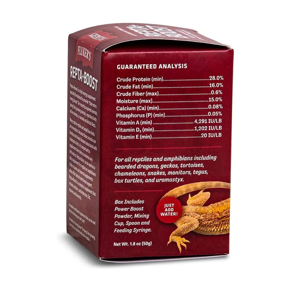 Fluker's Repta-Boost Insectivore and Carnivore High Amp Boost Supplement 1.8-oz - Image 3