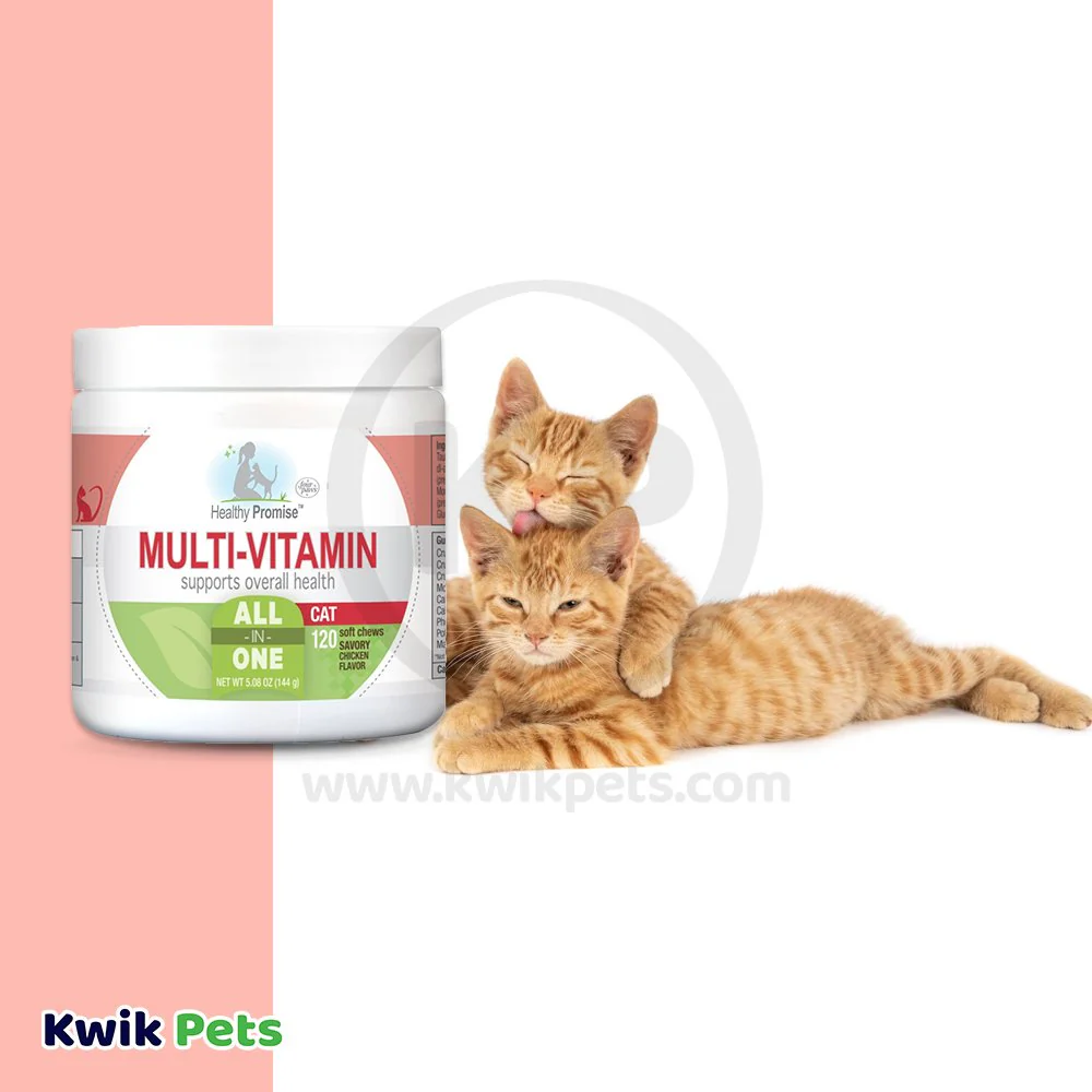 Four Paws Healthy Promise Cat Multi-Vitamins Soft Chews Savory Chicken 120 Count 5.08-oz - Image 7