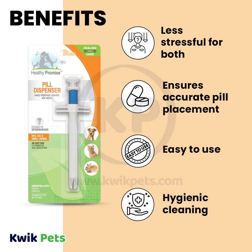 Four Paws Healthy Promise Pill Dispenser for Dogs, Cats & Small Animals - Image 4