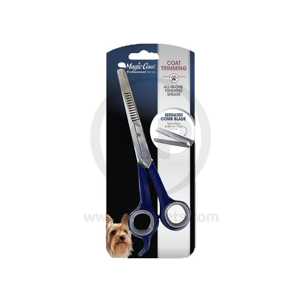 Four Paws Magic Coat All-in-One Finishing Shears Grooming Scissor for Dogs
