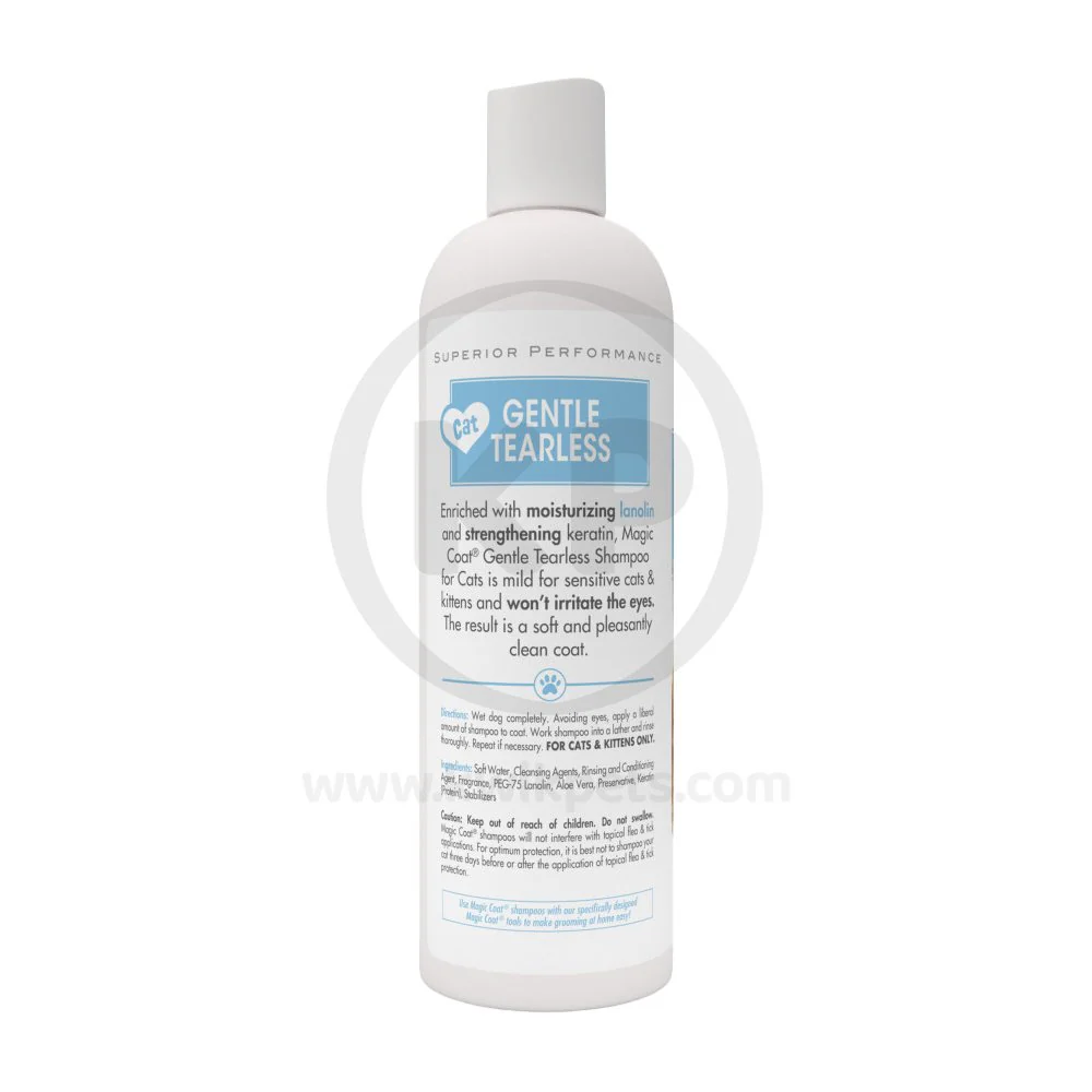 Four Paws Magic Coat Tearless Cat & Kitten Shampoo 16-oz - Image 2