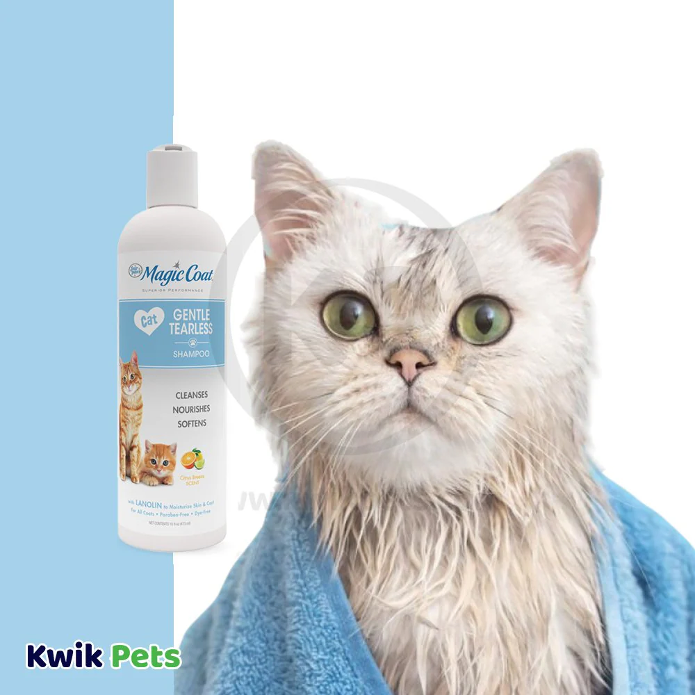 Four Paws Magic Coat Tearless Cat & Kitten Shampoo 16-oz - Image 5