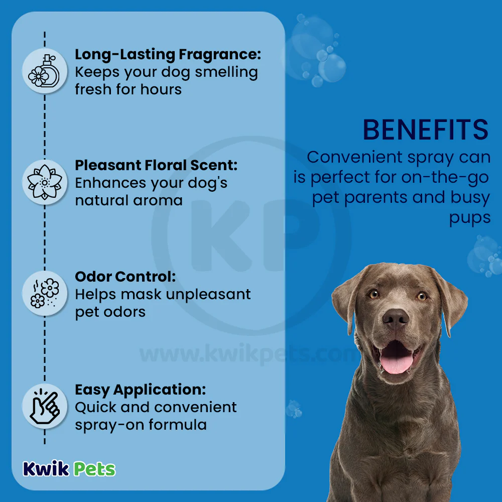 Fresh ’n Clean Fresh Floral Scent Cologne Spray for Dogs 6-oz - Image 4
