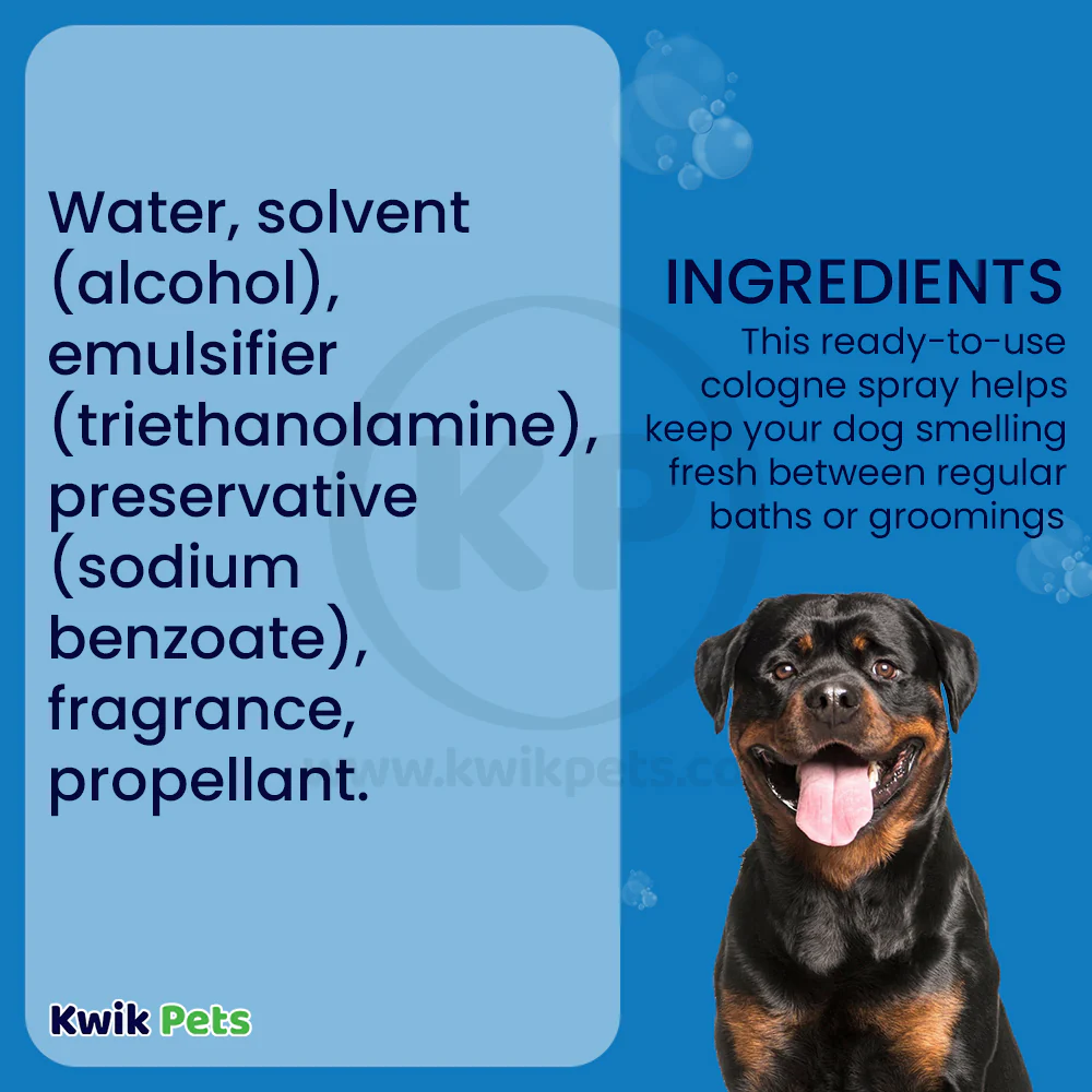 Fresh ’n Clean Fresh Floral Scent Cologne Spray for Dogs 6-oz - Image 5