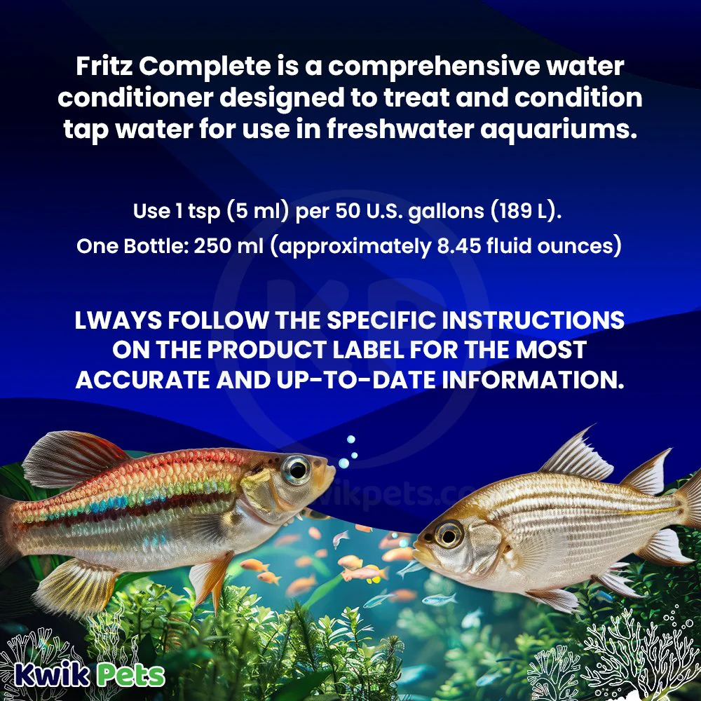 Fritz Complete Full-Spectrum Water Conditioner for Aquarium 16-oz - Image 4
