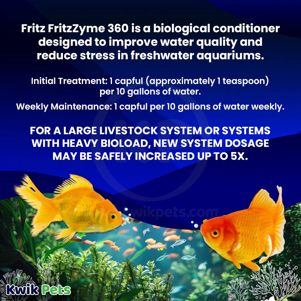 Fritz FritzZyme 360 Freshwater Biological Conditioner for Aquarium 16-oz - Image 4