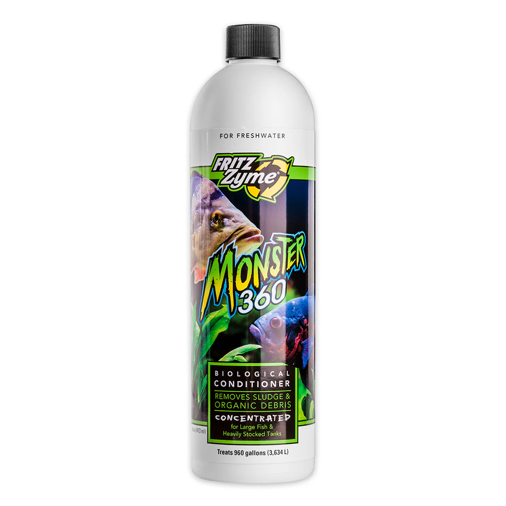Fritz FritzZyme Monster 360 Freshwater Biological Conditioner for Aquarium 16-oz