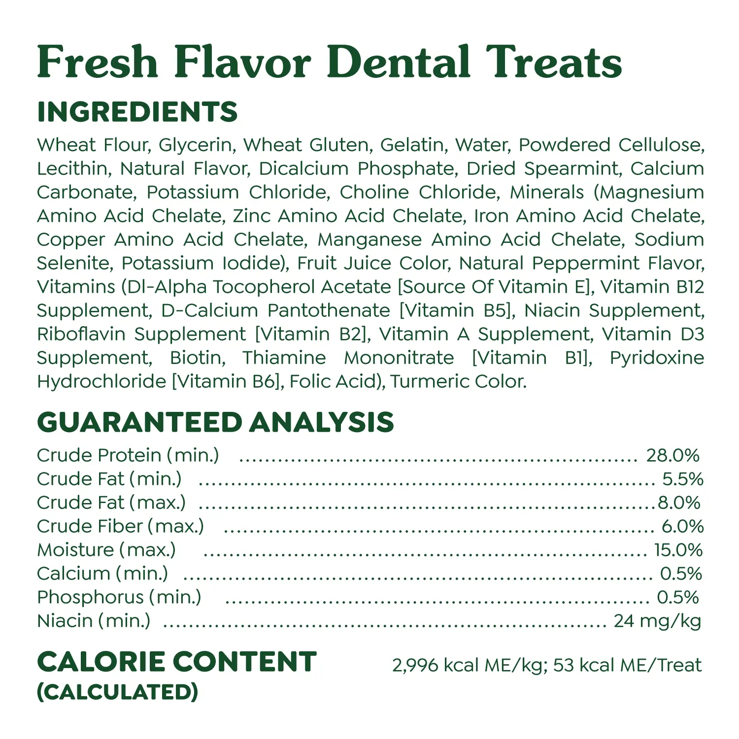 Greenies Fresh Dog Dental Treats Petite 12-oz 20 Count - Image 7