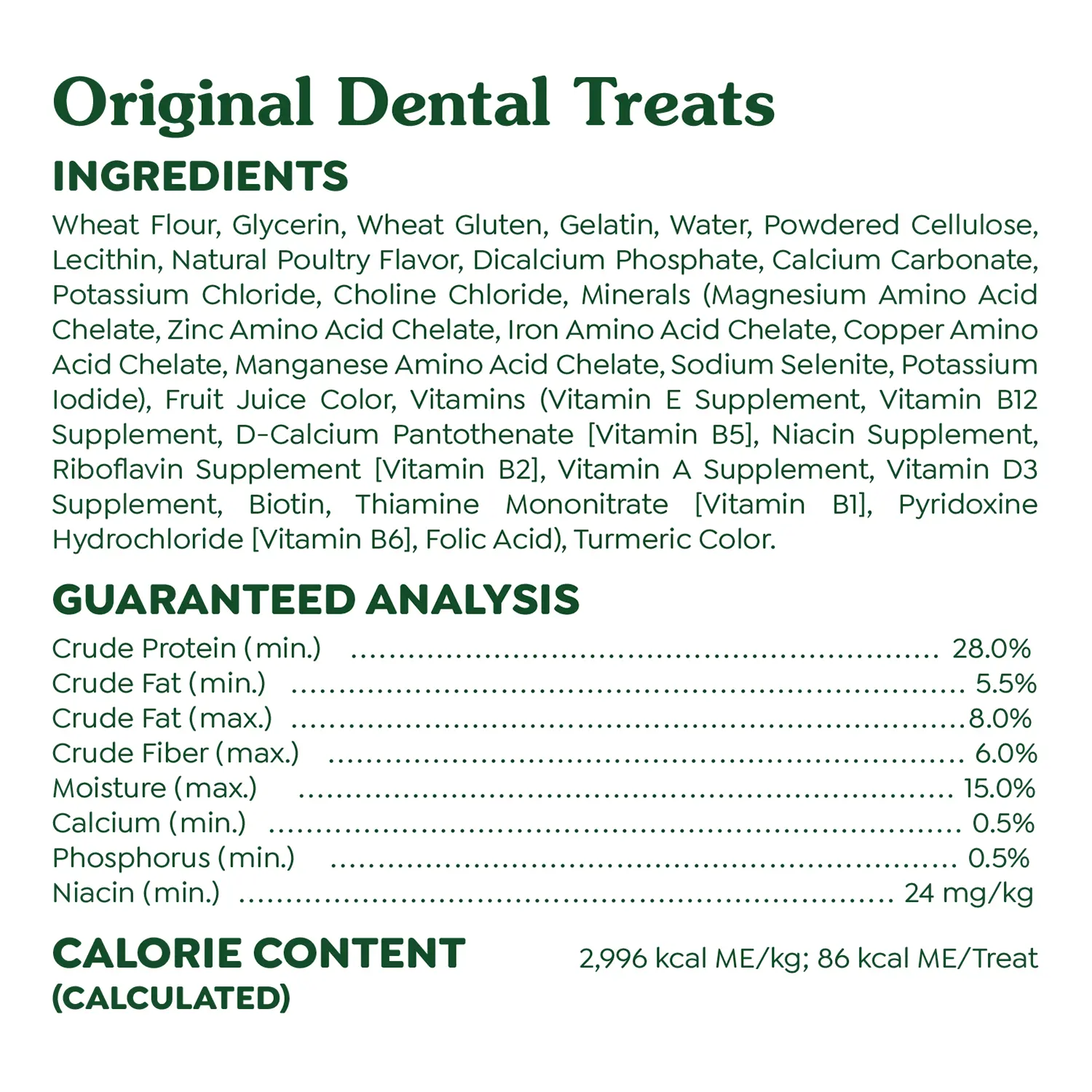 Greenies Original Dog Dental Treats Regular 6-oz 6 Count - Image 6