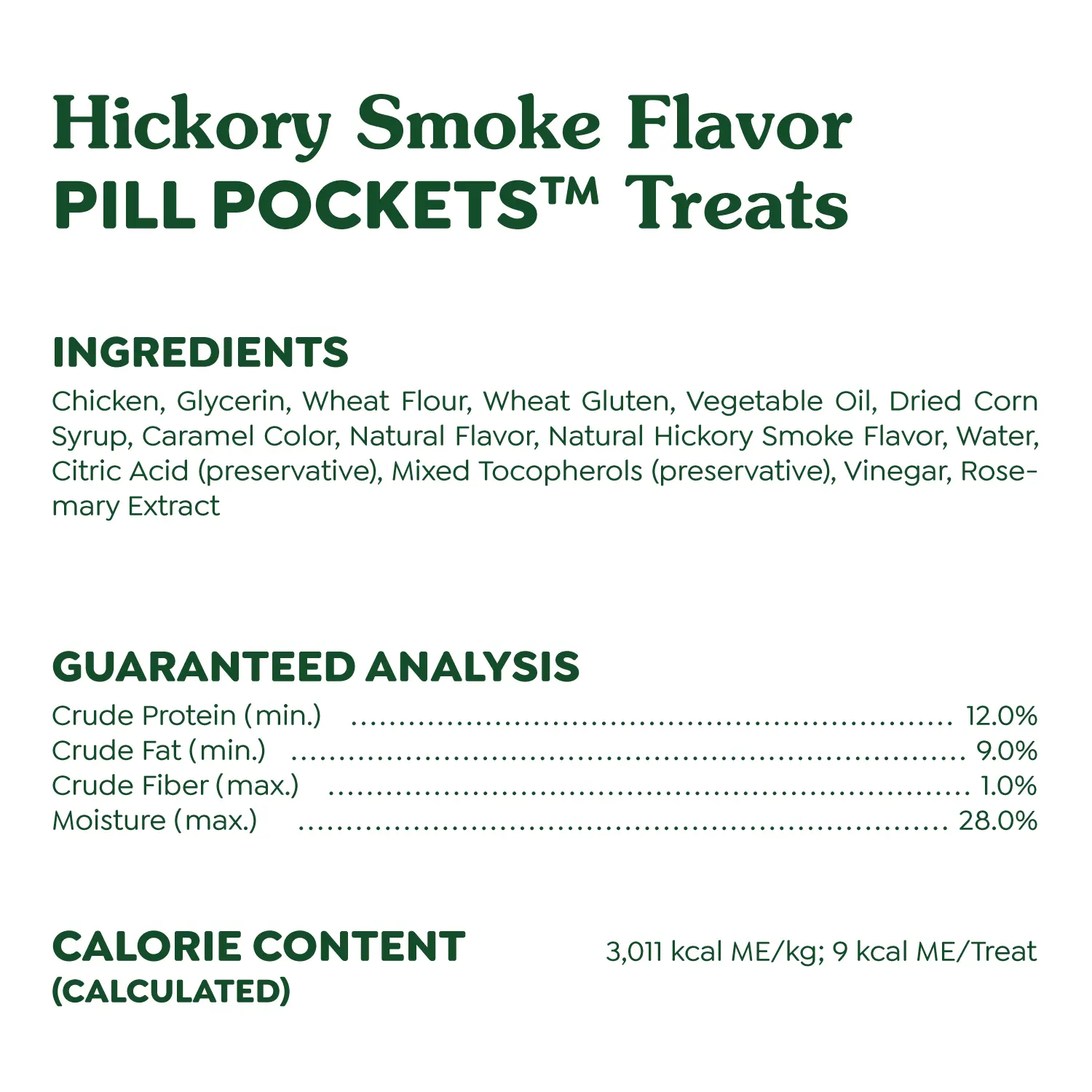 Greenies Tablet Pill Pockets Dog Treats Hickory Smoke 3.2-oz 30 Count - Image 6