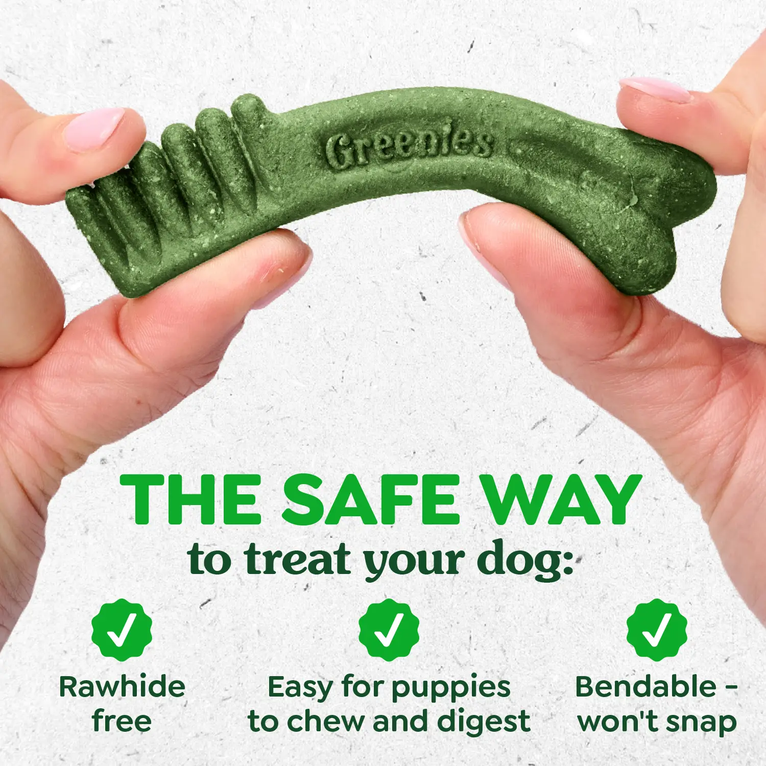 Greenies Puppy Dental Dog Treats Petite 10 Count 6-oz - Image 4