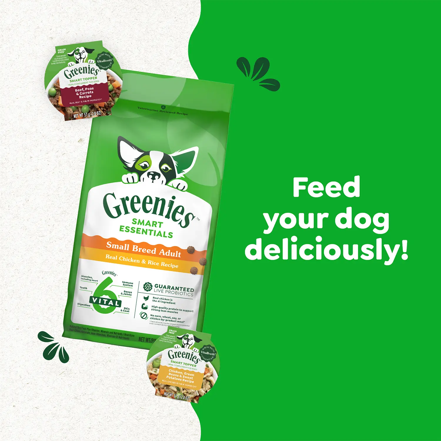 Greenies Smart Essentials Small Breed Adult Dry Dog Food Real Chicken & Rice Recipe 5.5-lb - Image 10