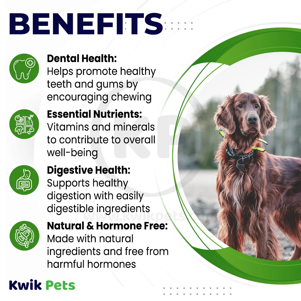 Happy Howie's Beef Woof Stix Dog Treat 6-in 13 Count - Image 4