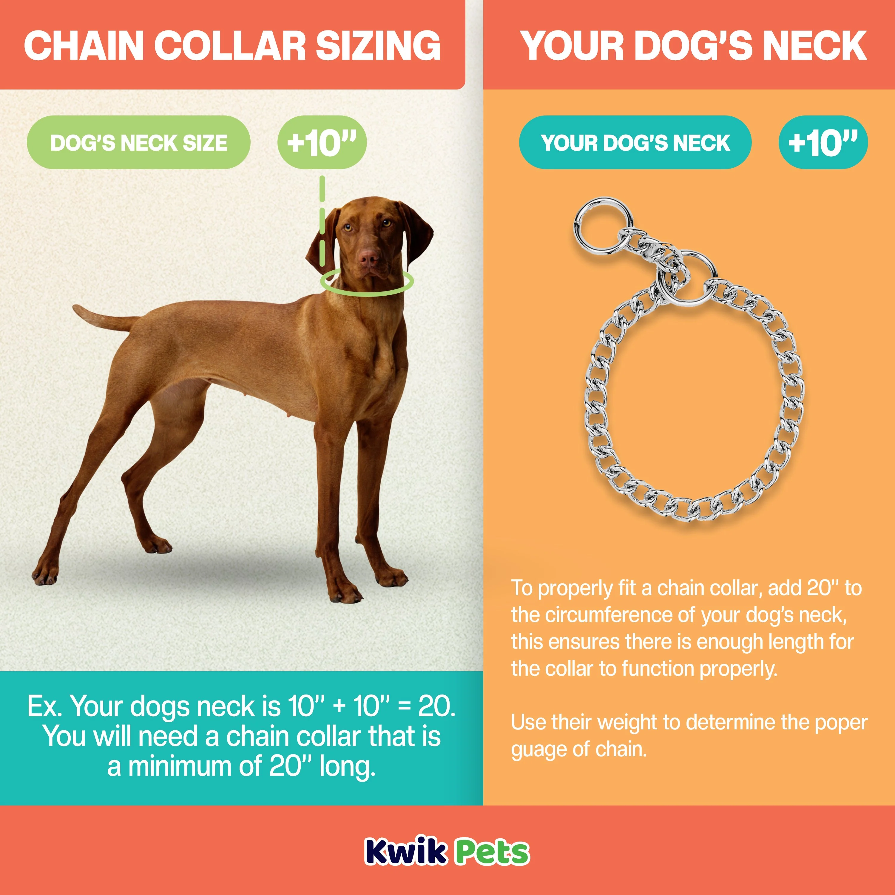 Herm Sprenger Dog Chain Training Collar 20-in Neck, 3.0-mm Wide - Image 4