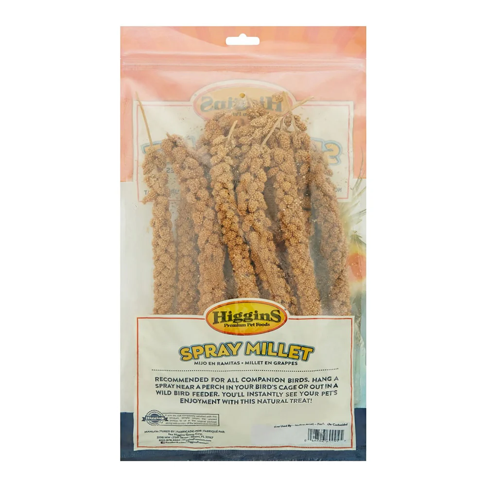 Higgins Spray Millet Natural Bird Treats 12 Count - Image 2