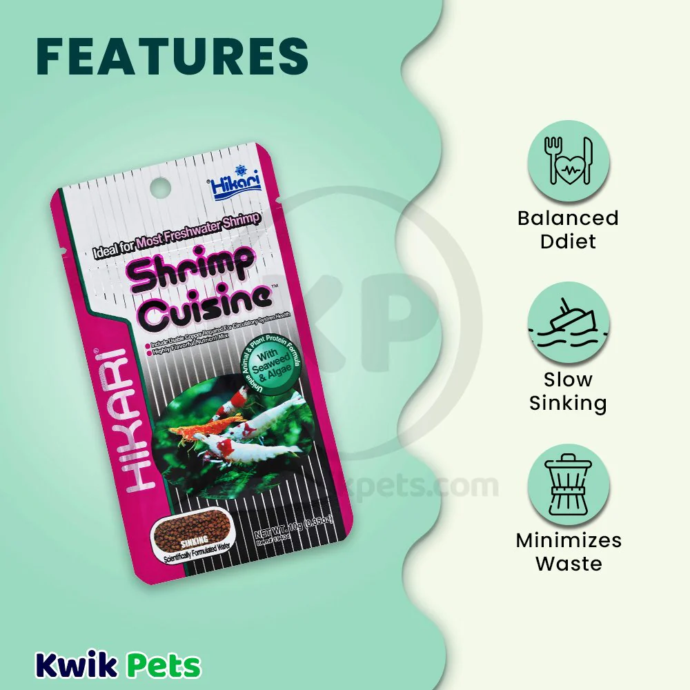 Hikari USA Shrimp Cuisine Sinking Pellets Fish Food 0.35-oz - Image 3