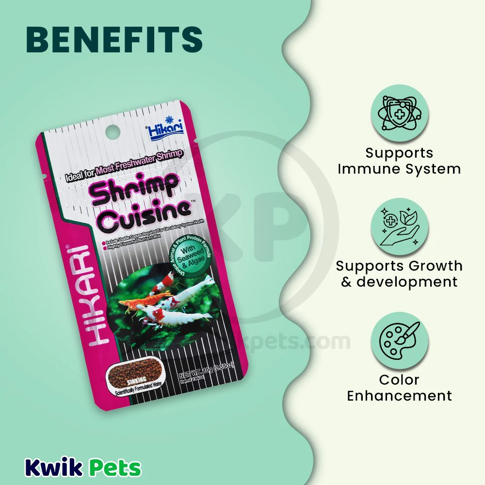 Hikari USA Shrimp Cuisine Sinking Pellets Fish Food 0.35-oz - Image 4