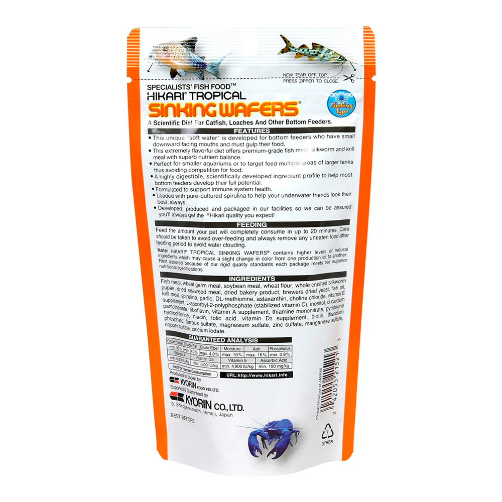 Hikari USA Sinking Wafers Fish Food 3.88-oz - Image 2