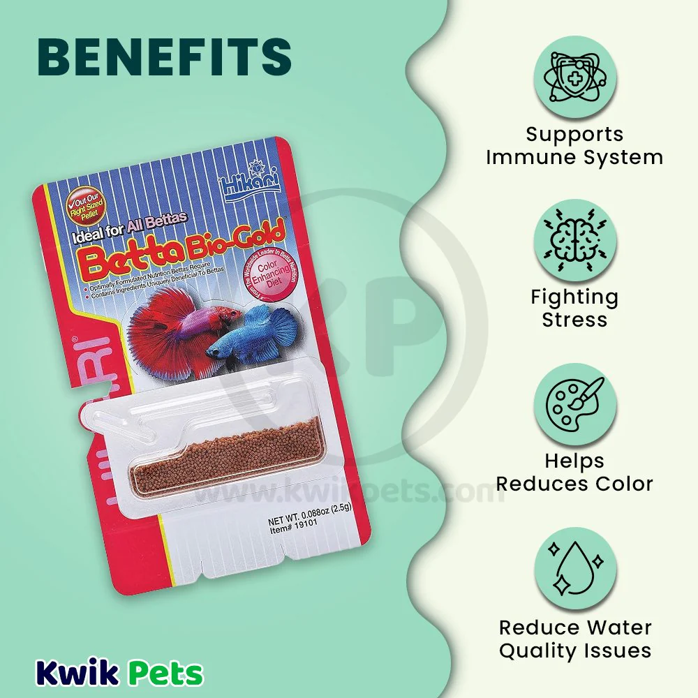 Hikari USA Betta BioGold Pellets Fish Food 0.088-oz - Image 4