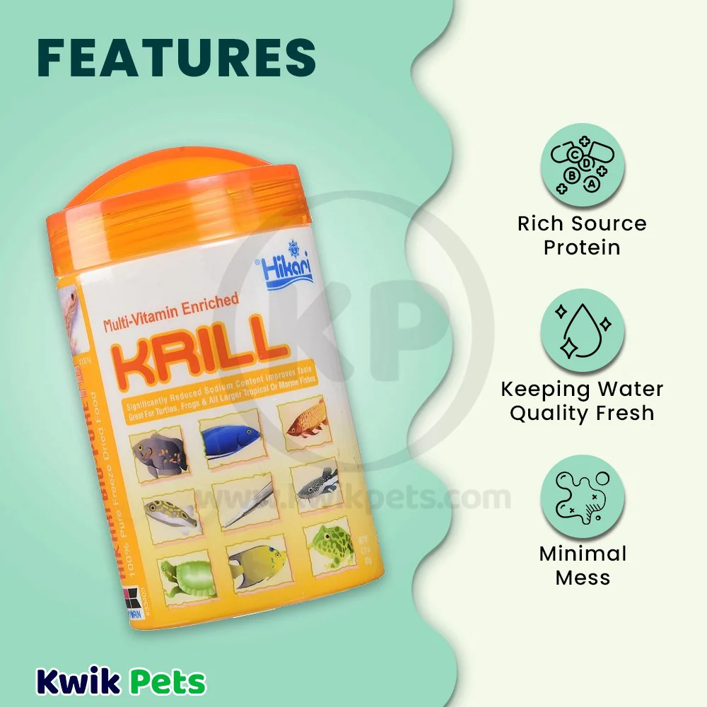 Hikari USA Bio-Pure Krill Freeze Dried Fish Food 0.71-oz - Image 3