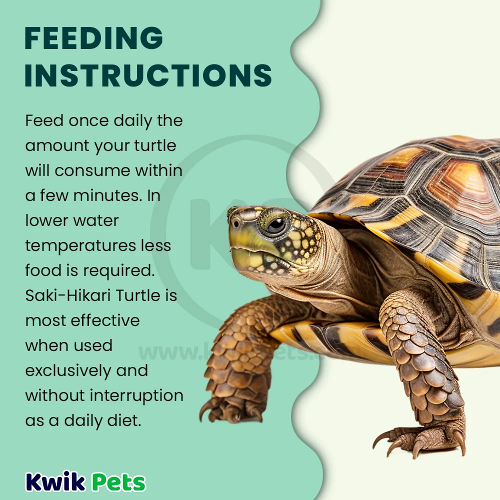 Hikari USA Saki-Hikari Turtle Medium Dry Food 7.05-oz - Image 5
