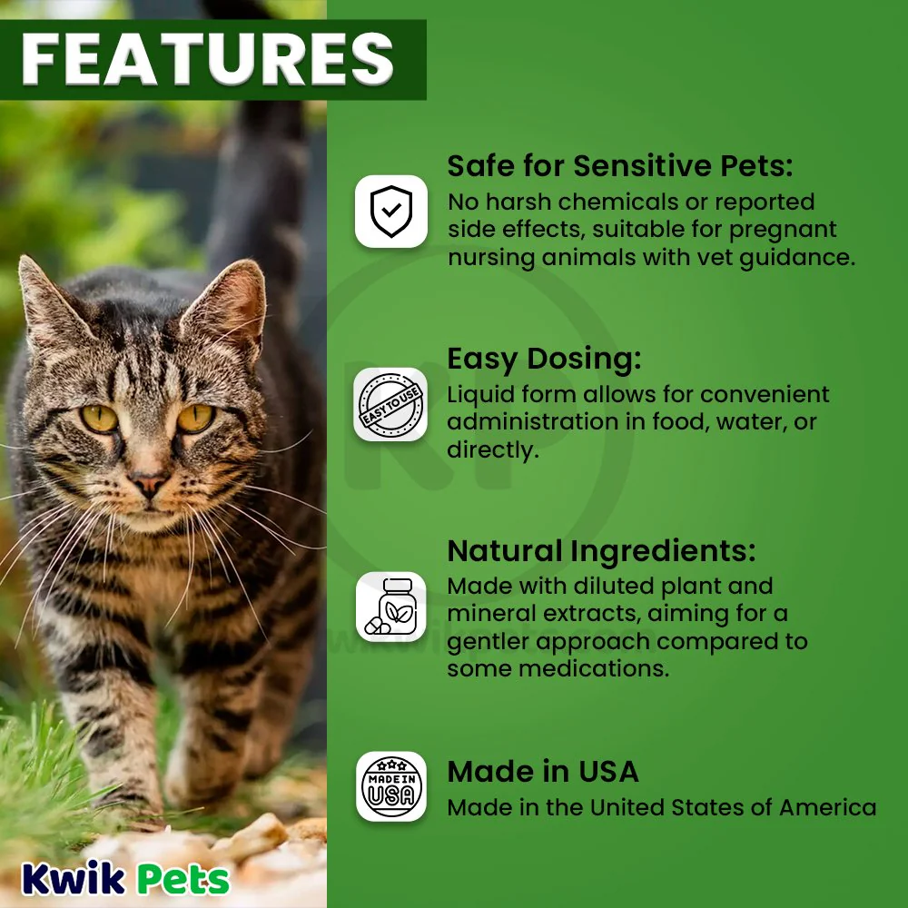 HomeoPet Anxiety Relief Calming Supplements for All Pets 15 ml - Image 3