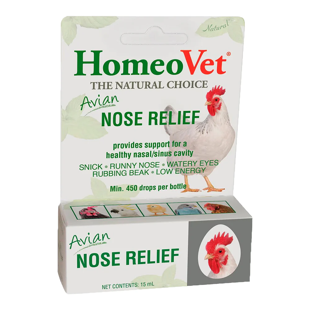 HomeoPet Avian Nose Relief Supplement for Birds 15 ml