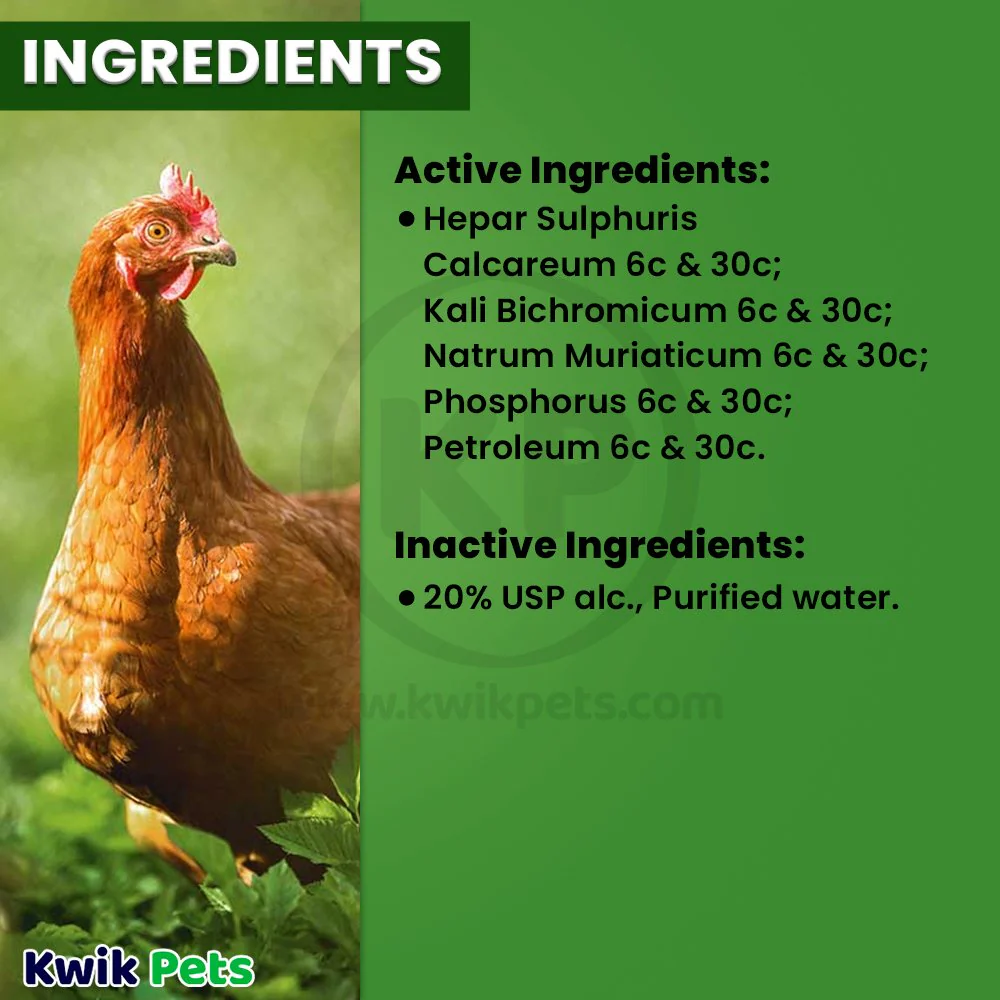 HomeoPet Avian Nose Relief Supplement for Birds 15 ml - Image 5