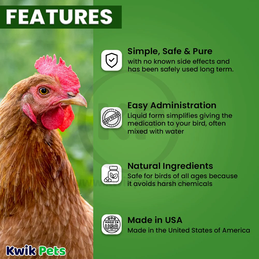 HomeoPet Avian WRM Clear Dewormer for Birds 15-ml - Image 3