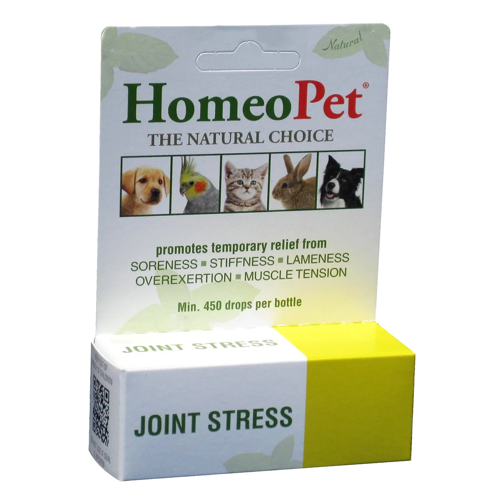 HomeoPet Joint Stress Relief Supplement for All Pets 15 ml