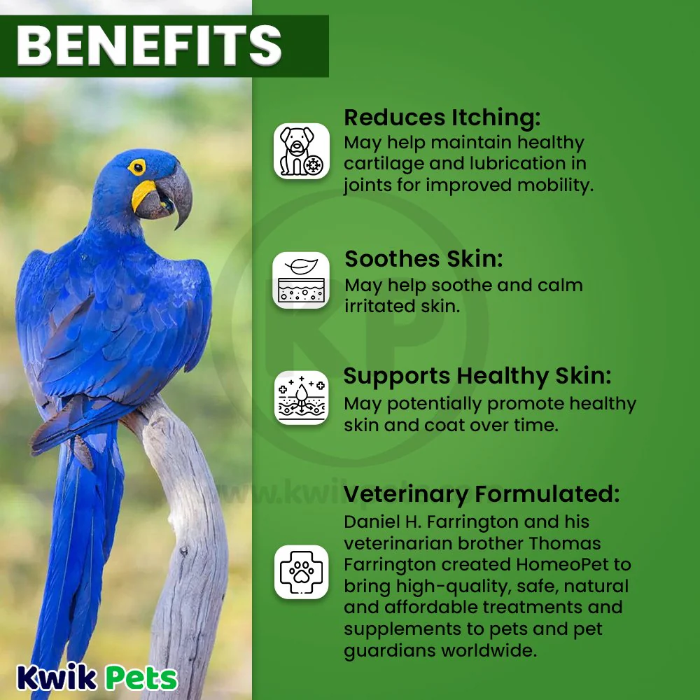 HomeoPet Skin & Itch Relief Supplement for All Pets 15 ml - Image 4