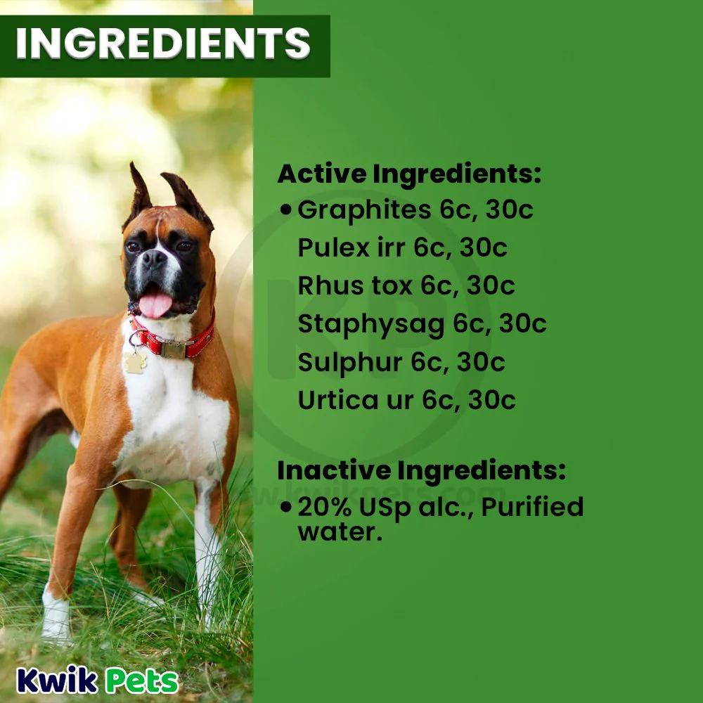 HomeoPet Skin & Itch Relief Supplement for All Pets 15 ml - Image 5