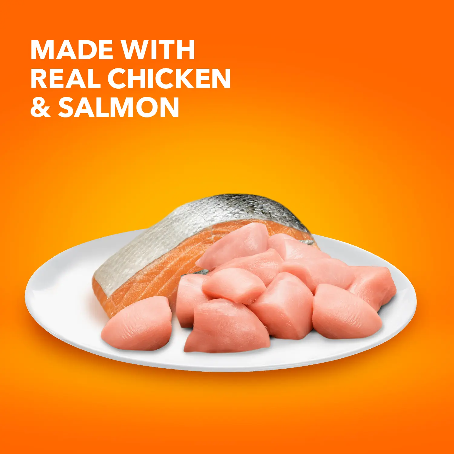 IAMS ProActive Health Healthy Enjoyment Adult Dry Cat Food Chicken & Salmon 6-lb - Image 4