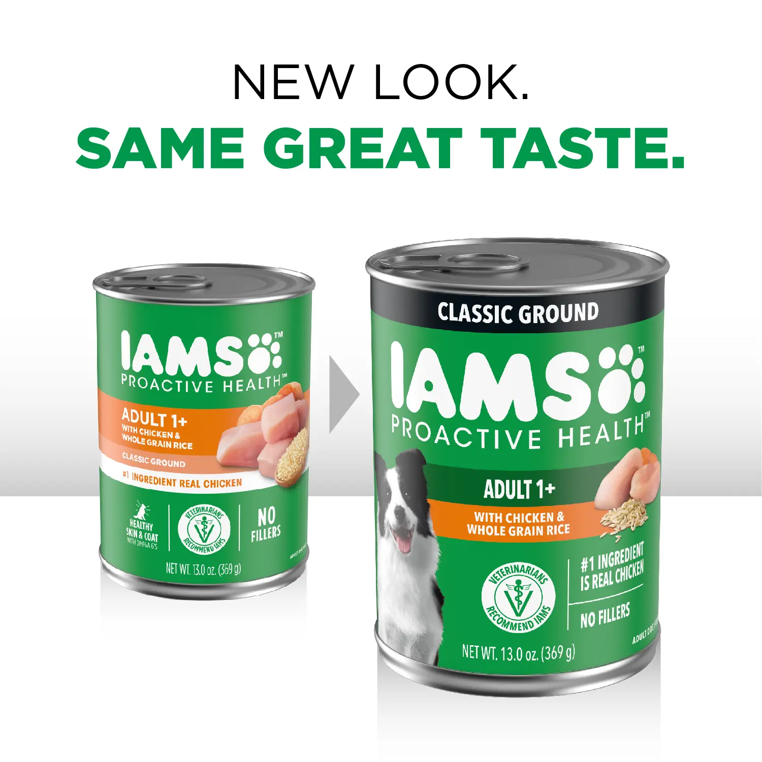 IAMS Proactive Health Adult Wet Dog Food Pate with Chicken & Rice 13.2-oz - Image 4