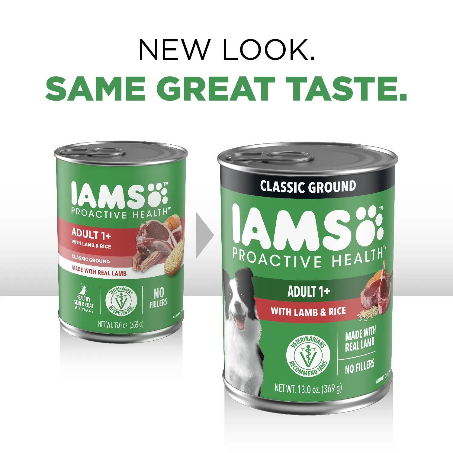 IAMS Proactive Health Adult Wet Dog Food Pate with Lamb & Rice 6 Count 13-oz - Image 4