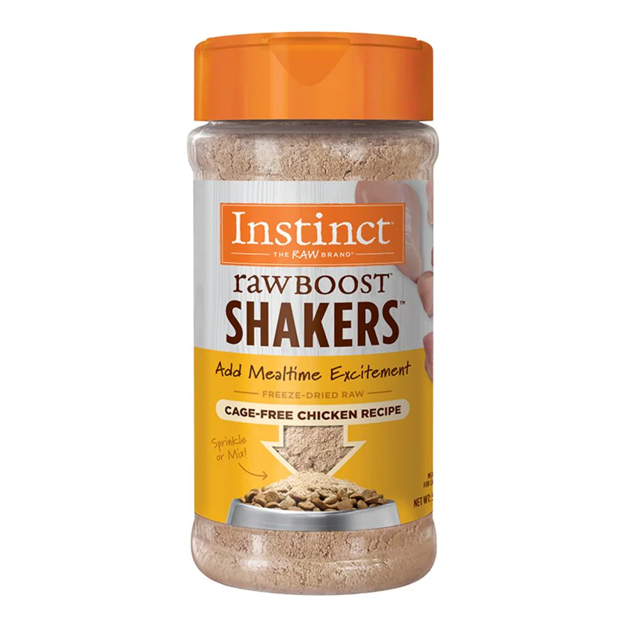 Instinct Raw Boost Shakers Freeze-Dried Cat Food Topper Chicken Recipe 5.5-oz