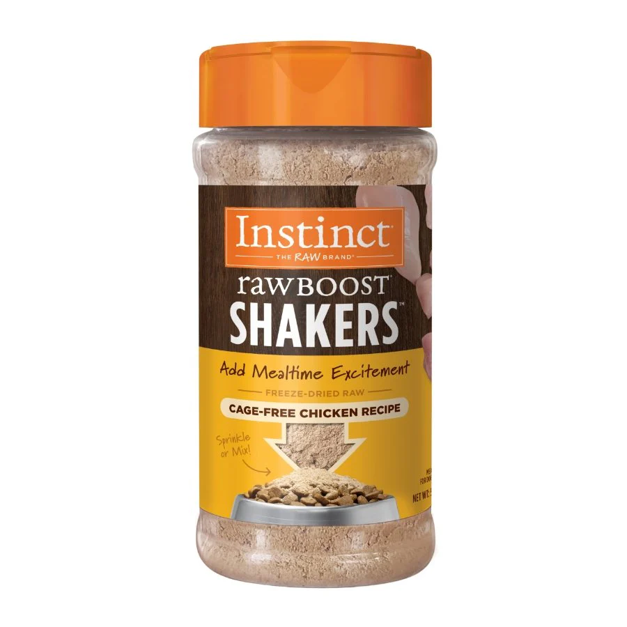 Instinct Raw Boost Shakers Freeze-Dried Dog Food Topper Chicken Recipe 5.5-oz
