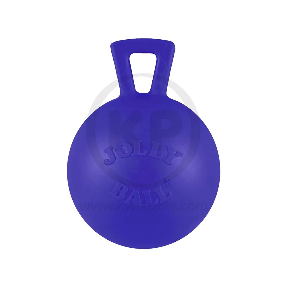Jolly Pet Tug-n-Toss Mini Dog Toy Blue Small 3-in - Image 5