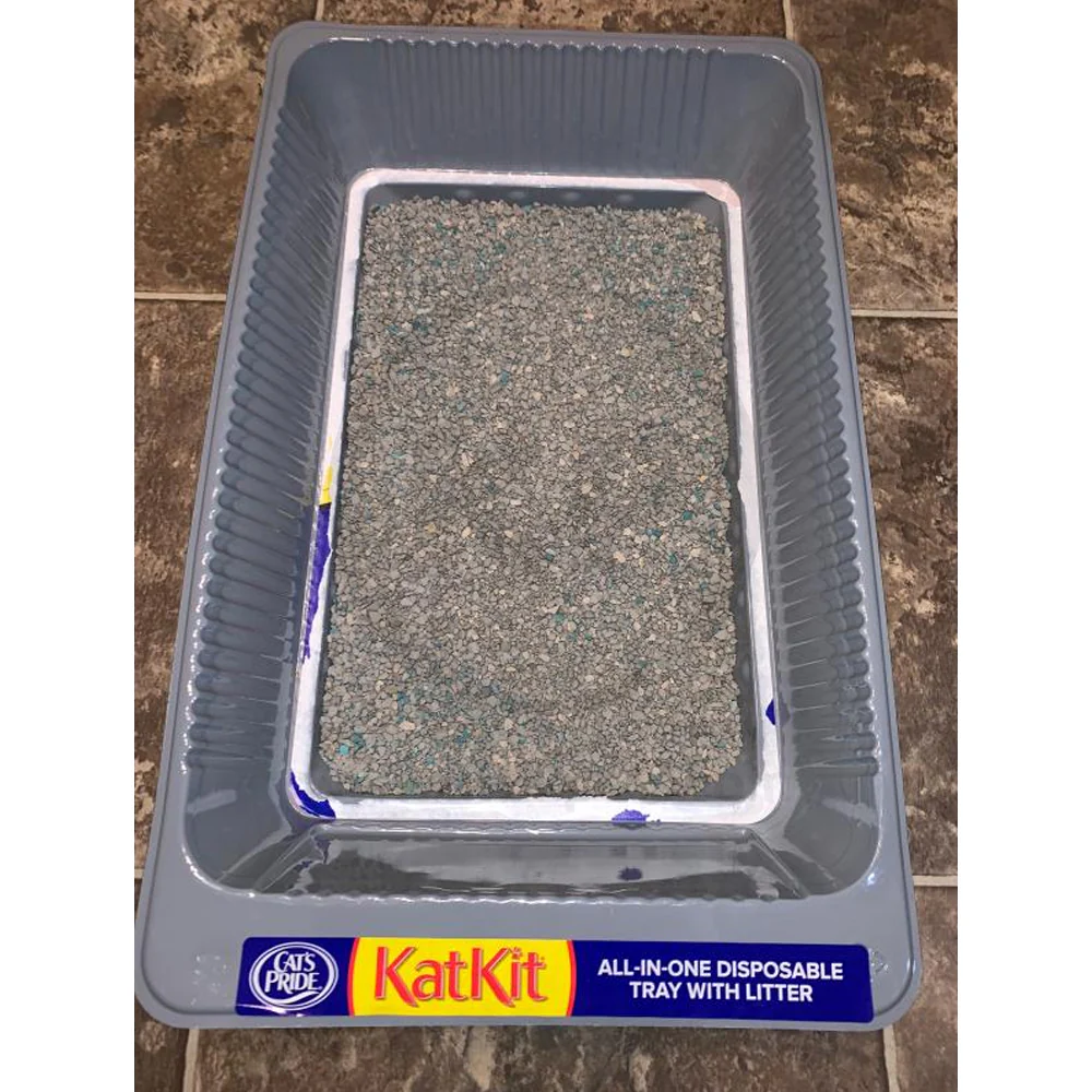 Jonny Cat Cat's Pride KatKit All-In-One Disposable Tray Pre-filled with Litter 3.9-lb - Image 2
