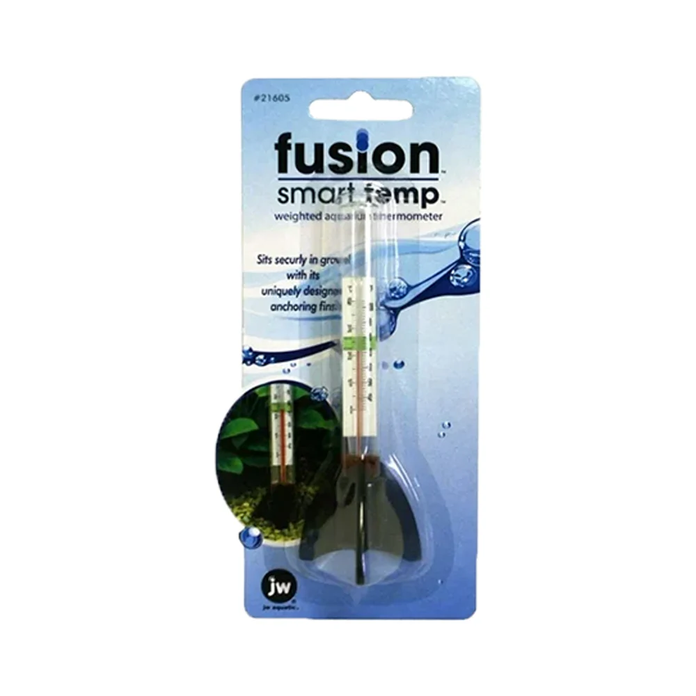 JW Pet Fusion Smart Temp Weighted Aquarium Thermometer