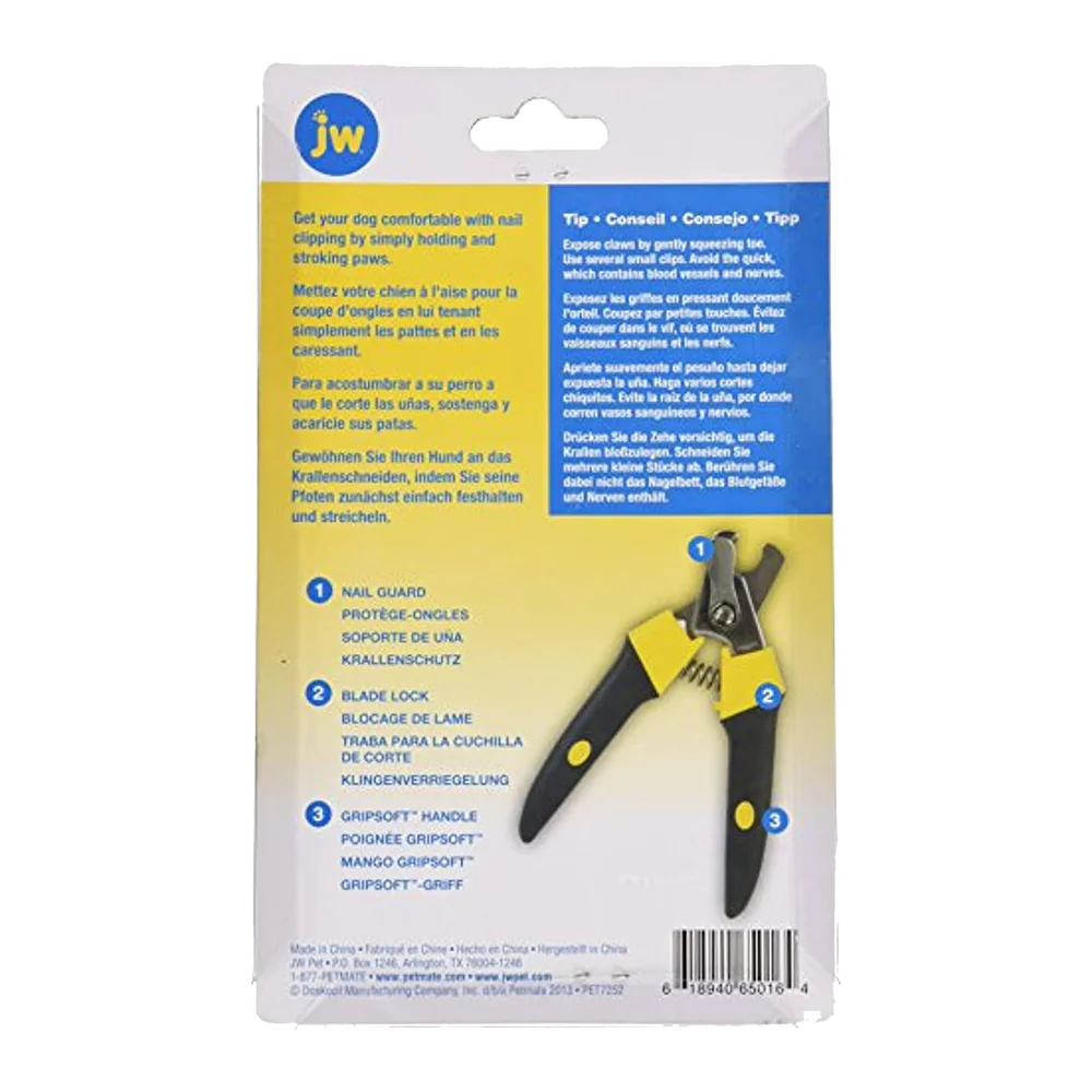 JW Pet GripSoft Deluxe Dog Nail Clipper Large - Image 2