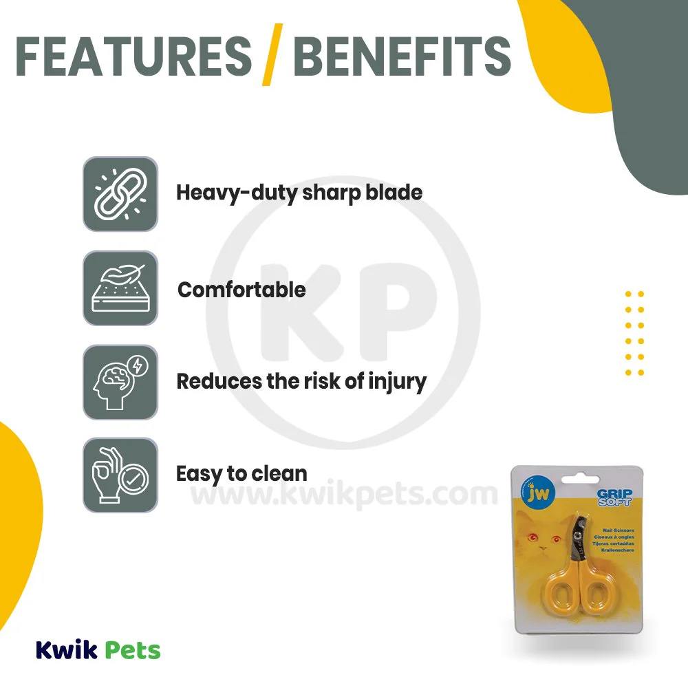 JW Pet GripSoft Dog Nail Clipper Small - Image 2
