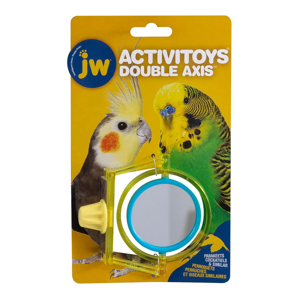 JW Pet ActiviToy Double Axis Bird Toy Multicolor One Size